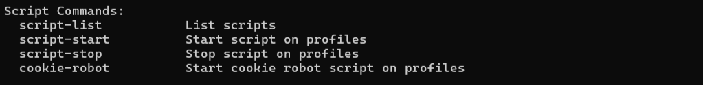 How to use Script runner with Multilogin CLI reference visual 3