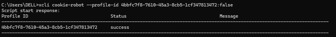 How to use Script runner with Multilogin CLI reference visual 7