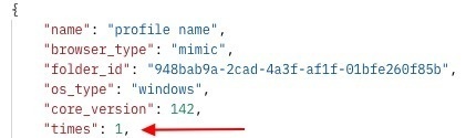 How to create a Multilogin profile with Postman reference visual 2